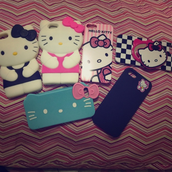 Hello Kitty iPhone 5/5S cases - Picture 1 of 4